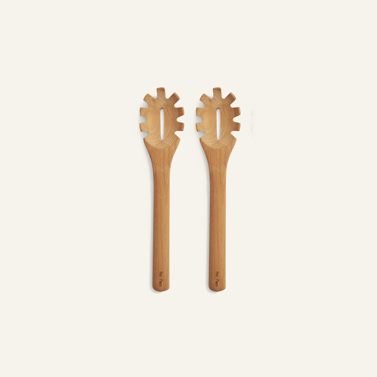 Beechwood Serving Spoons